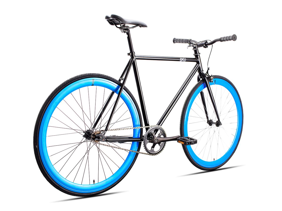 6 KU Singlespeed & Fixie Detroit Silber metallic Bicycle 